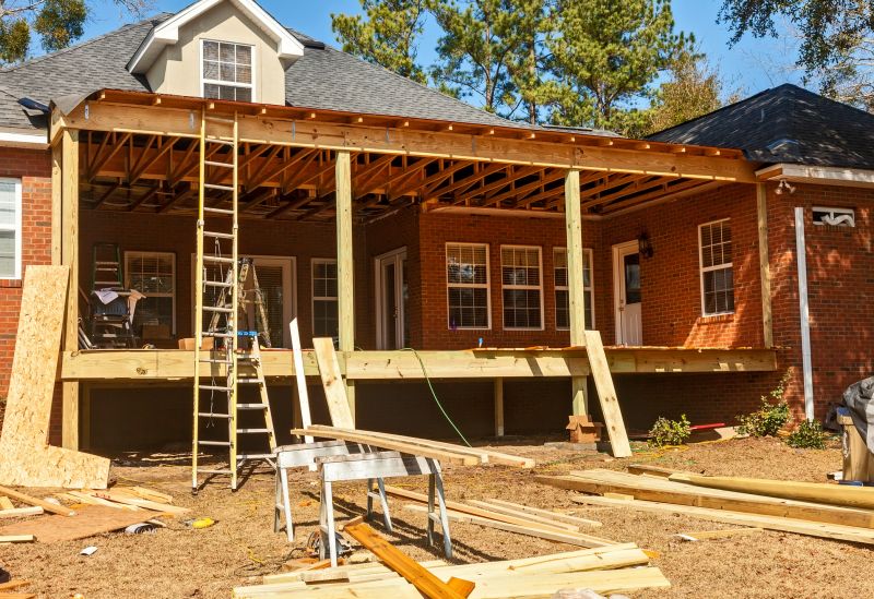 A Frame Roof Installation in Salem County, NJ