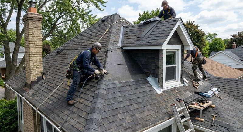 A Frame Roof Repair in Salem County, NJ
