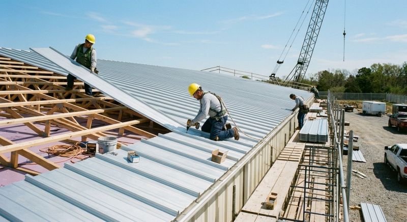 Aluminum Roof Installation in Newark, DE