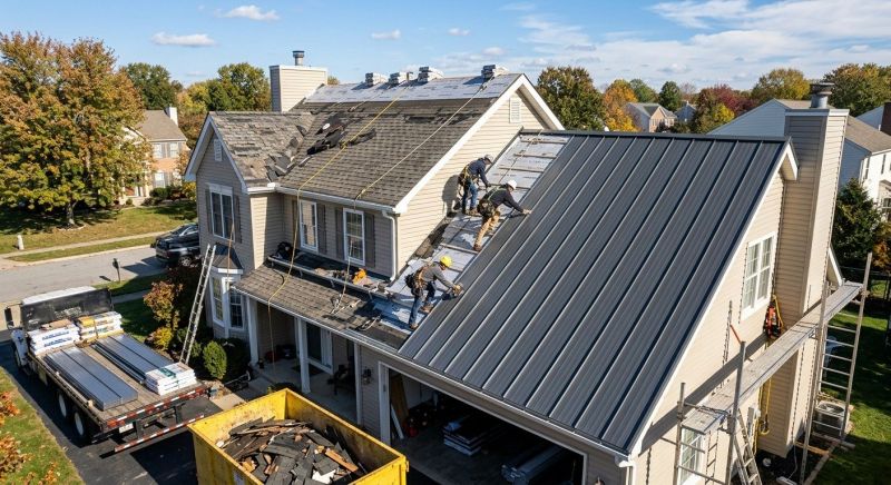 Aluminum Roof Replacement in Deptford, NJ