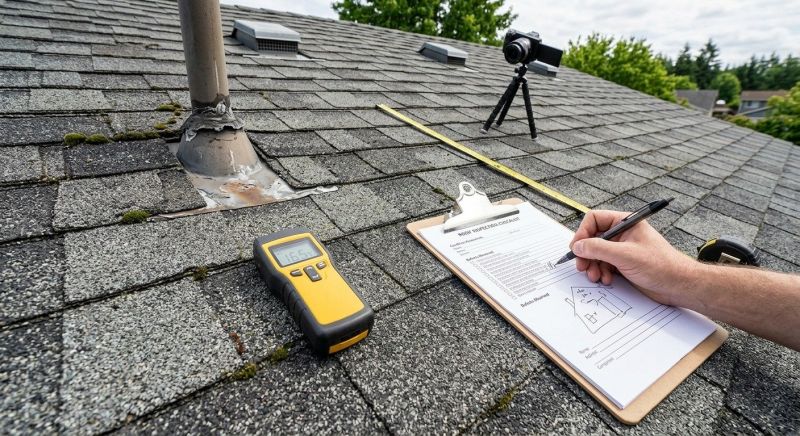 Asphalt Roof Inspection in Marcus Hook, PA