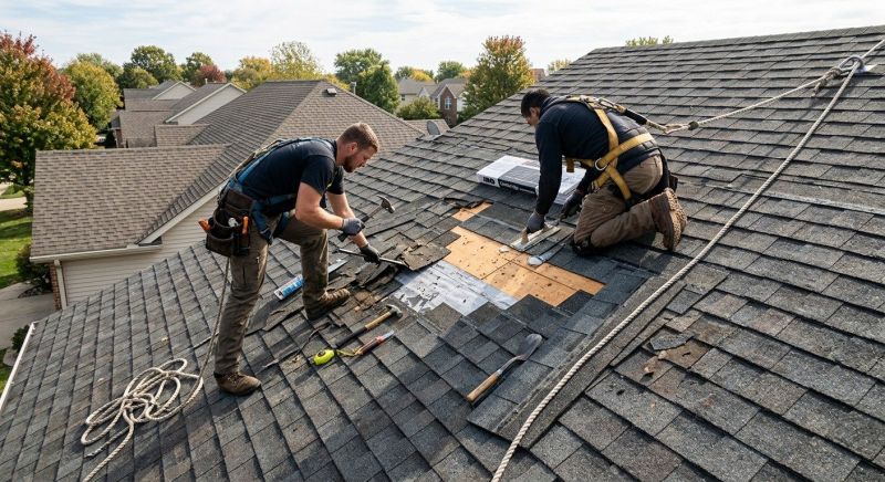 Asphalt Roof Repair in Aston, PA