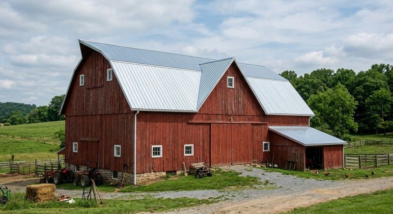 Barn Roof Replacement in Broomall, PA