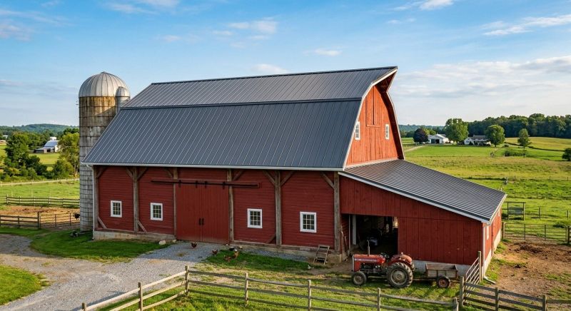 Barn Roof Replacement in Hockessin, DE