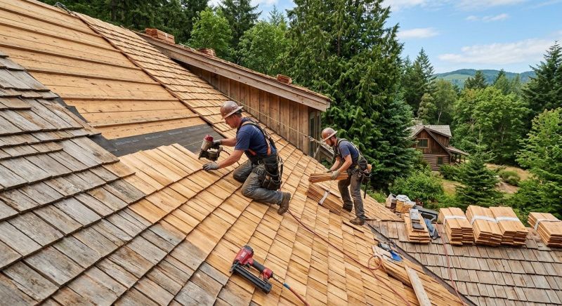 Cedar Roof Installation in Avondale, PA