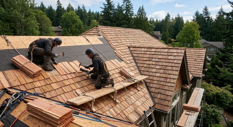 Cedar Roof Installation in Salem, NJ