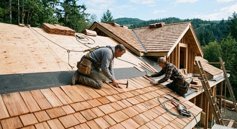 Cedar Roof Installation in Salem, NJ