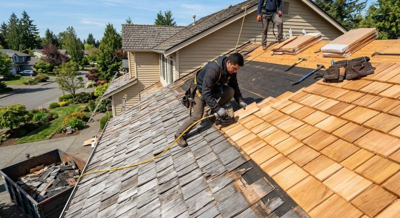 Cedar Roof Replacement in Odessa, DE