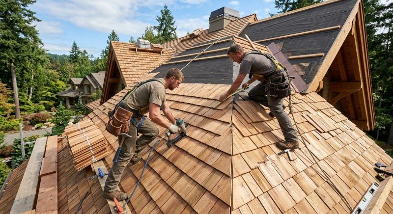 Cedar Shake Roof Construction in Glenolden, PA