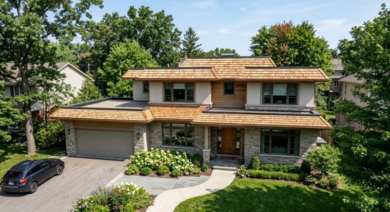 Cedar Shake Roof Construction in Hockessin, DE