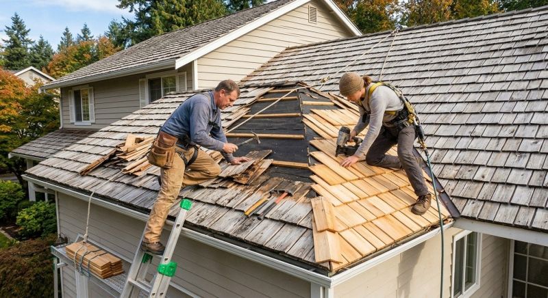 Cedar Shingles Repair in Hockessin, DE