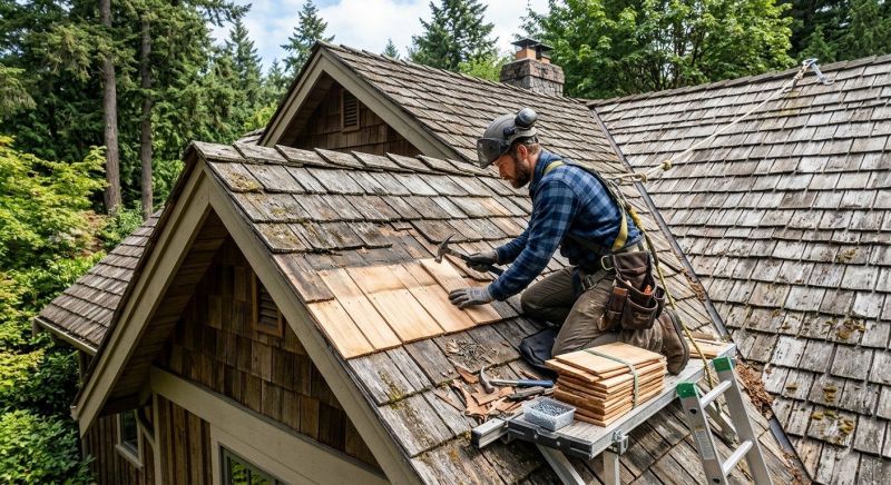 Cedar Shingles Repair in Salem County, NJ