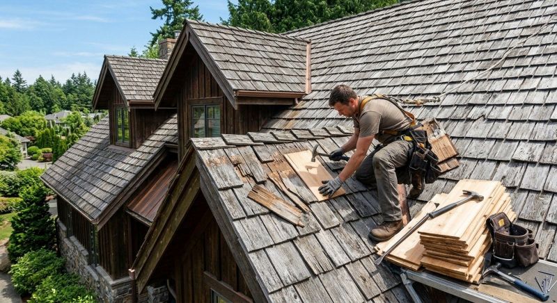 Cedar Shingles Repair in Saint Georges, DE
