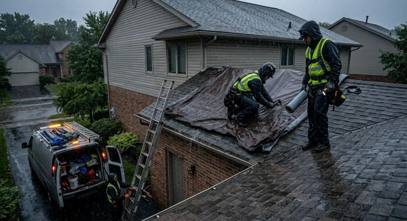 Collapsing Roof Repair in Salem County, NJ