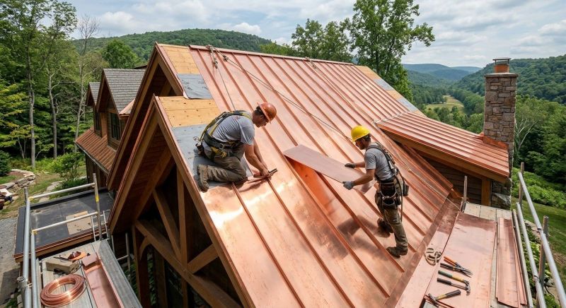 Copper Roof Installation in Salem County, NJ