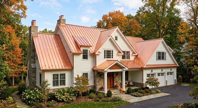 Copper Roof Replacement in Salem County, NJ