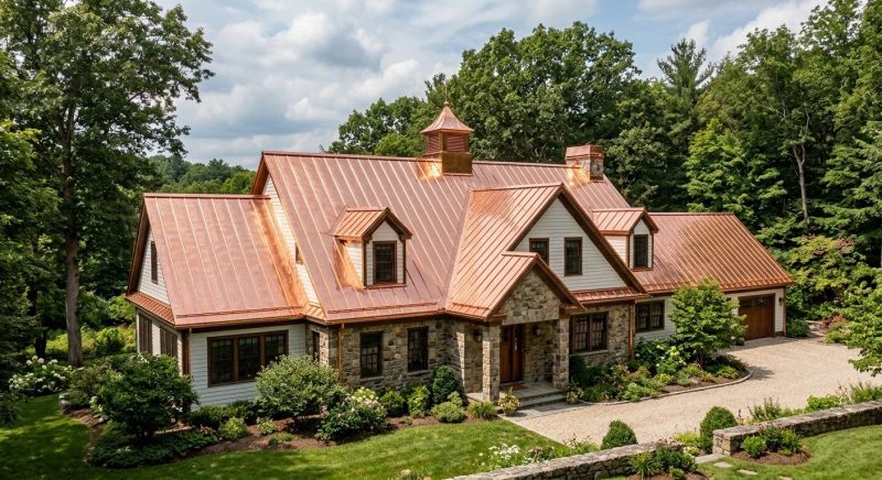 Copper Roof Replacement in Salem County, NJ