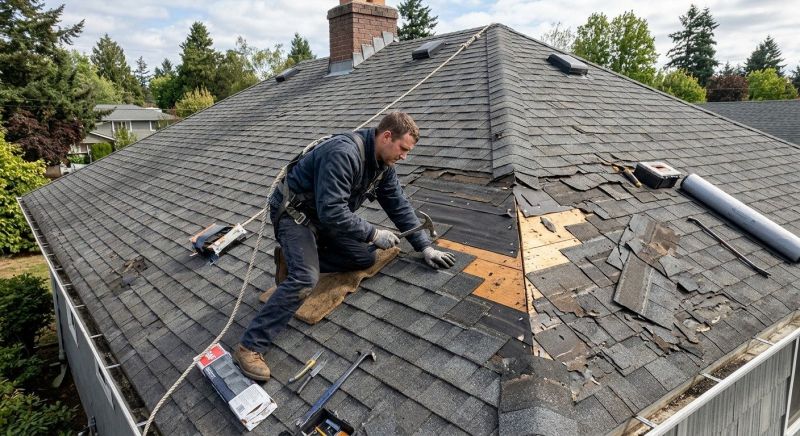 Damaged Roof Repair in Salem County, NJ