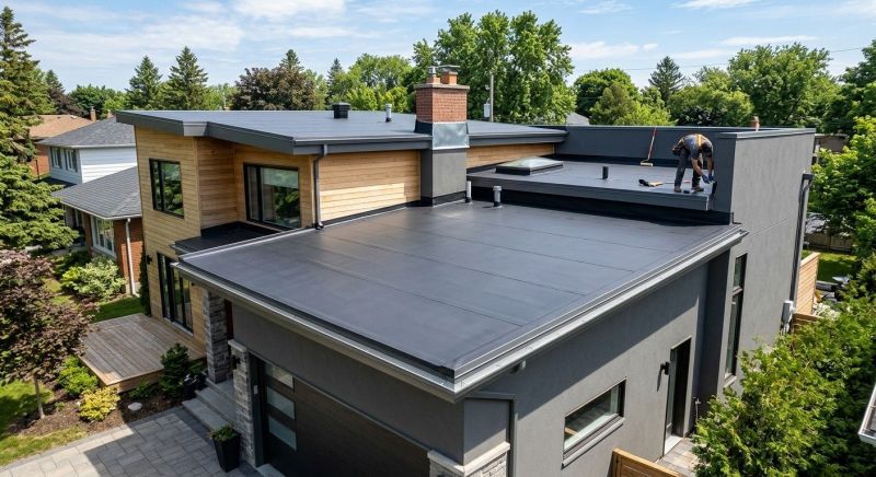 Epdm Roof Installation in Aston, PA