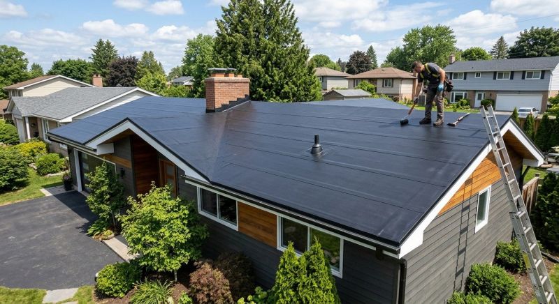 Epdm Roof Installation in Aston, PA