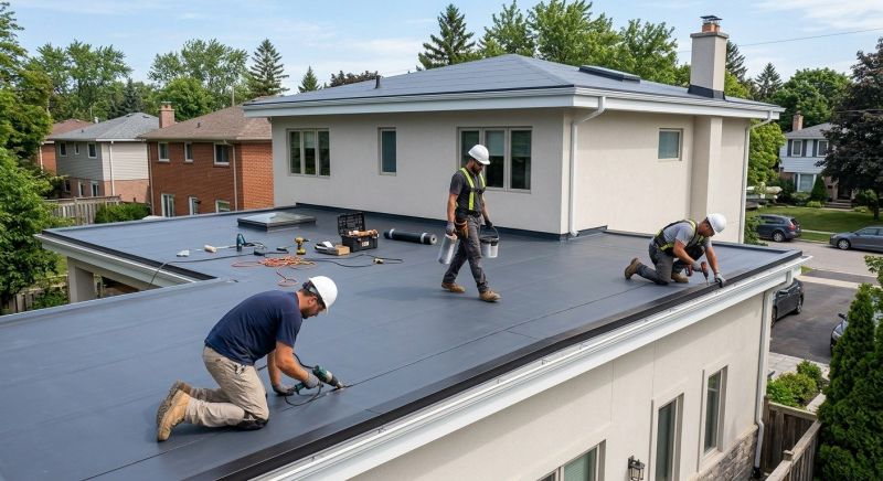 Flat Roof Installation in Salem County, NJ