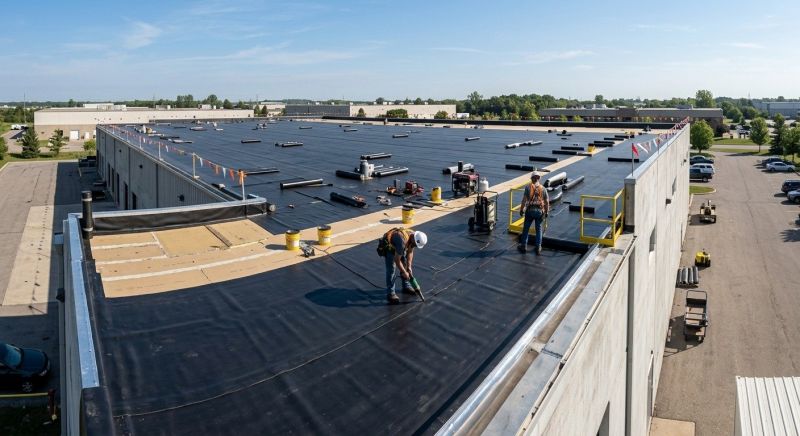 Flat Roof Installation in Monroeville, NJ