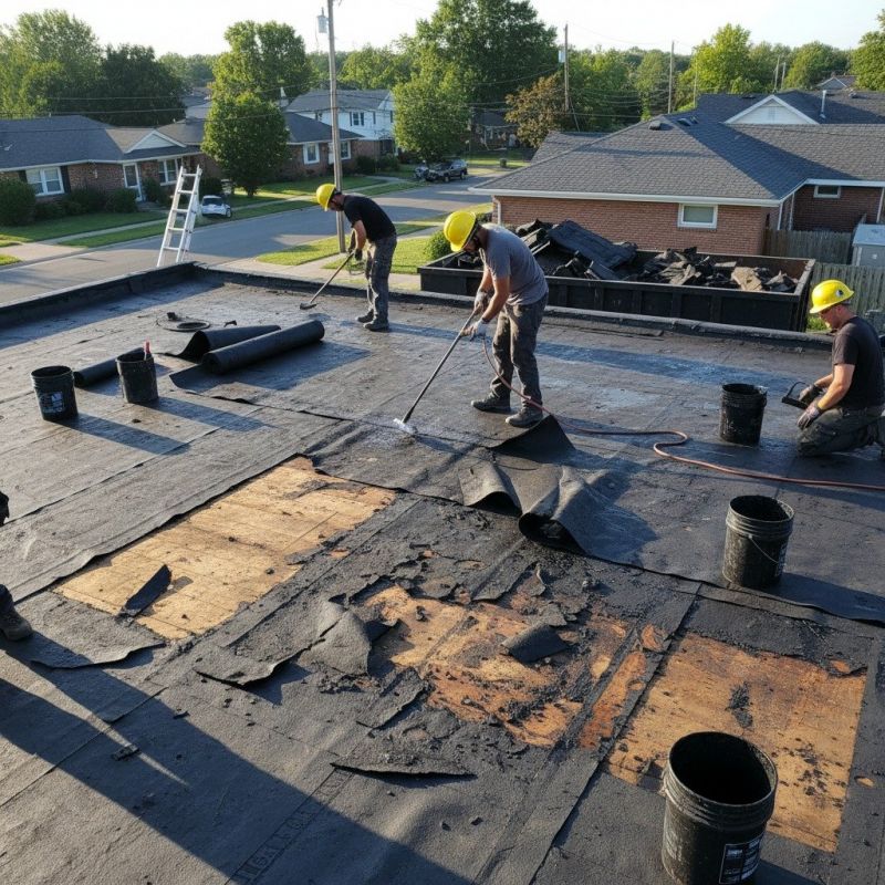 Flat Roof Leak Repair in Salem County, NJ