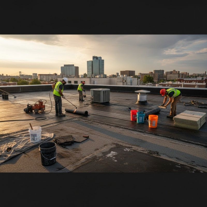Flat Roof Repair in Deptford, NJ