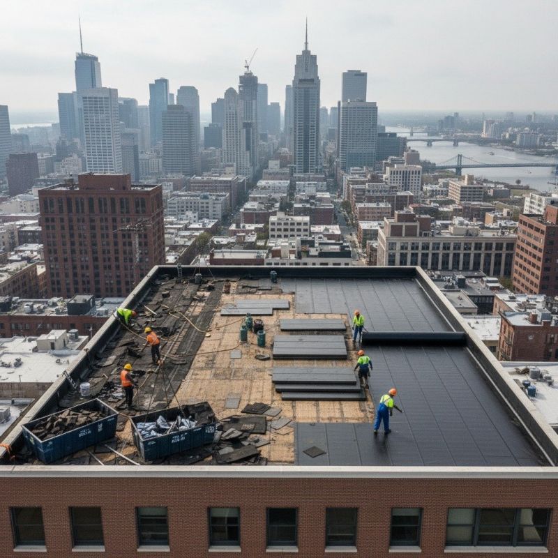 Flat Roof Replacement in Bridgeton, NJ