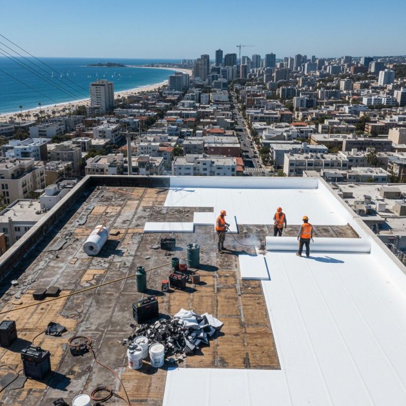 Flat Roof Replacement in North East, MD