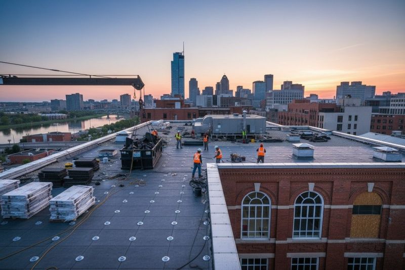 Flat Roof Replacement in Wilmington, DE