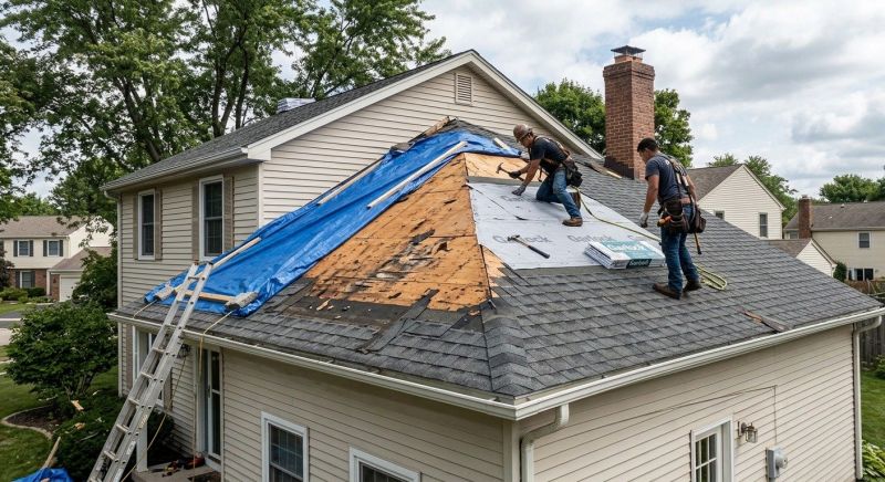 Hail Damage Roof Repair in Cumberland County, NJ