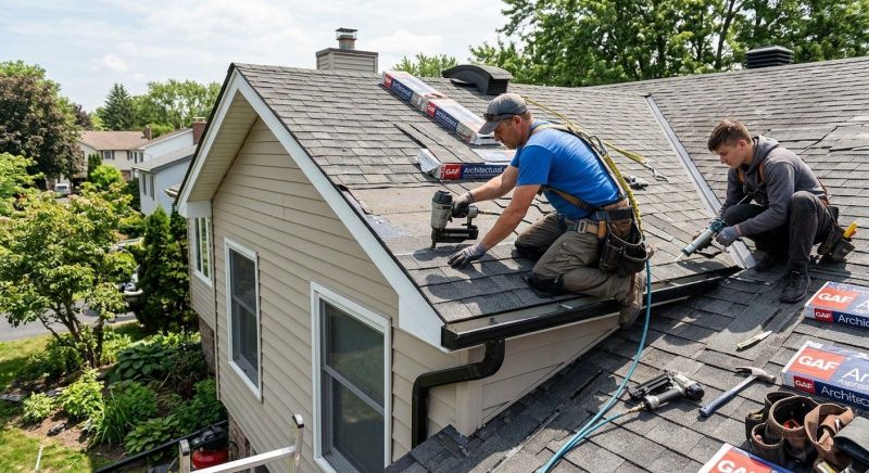 Hip Roof Shingle Replacement in Salem County, NJ