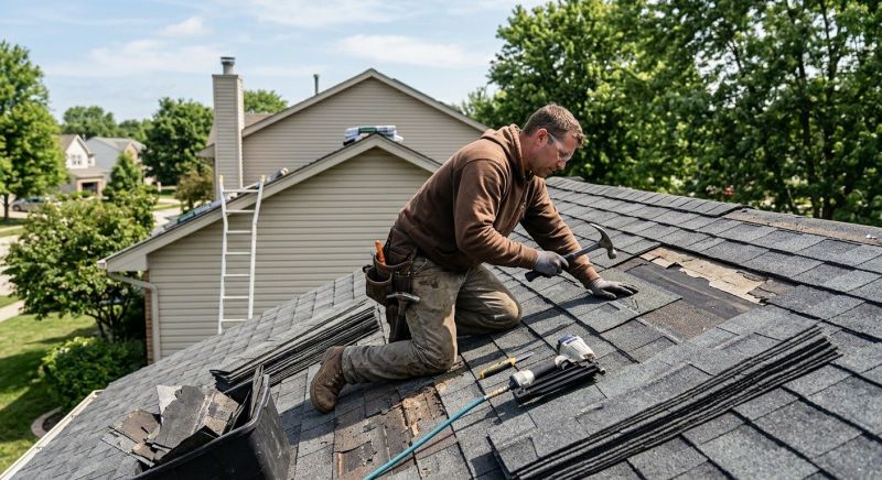 House Roof Repair in Lansdowne, PA