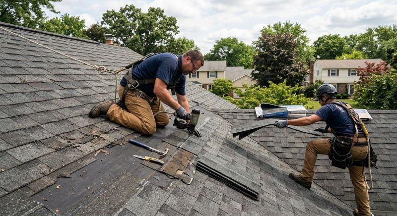 House Roof Repair in North East, MD
