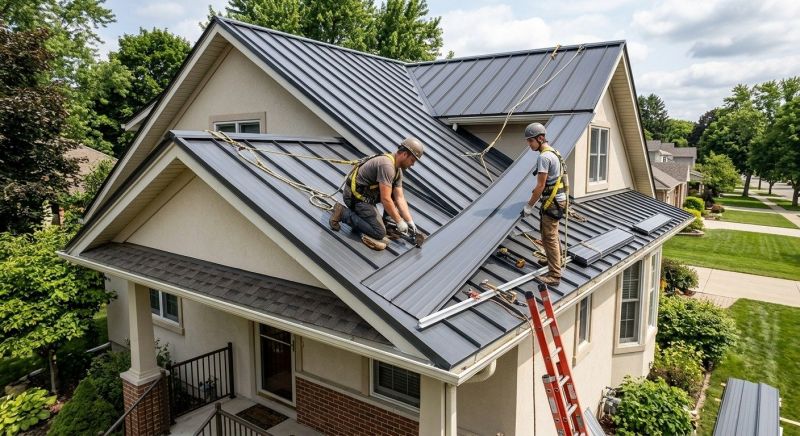 Metal Roof Installation in Glen Mills, PA