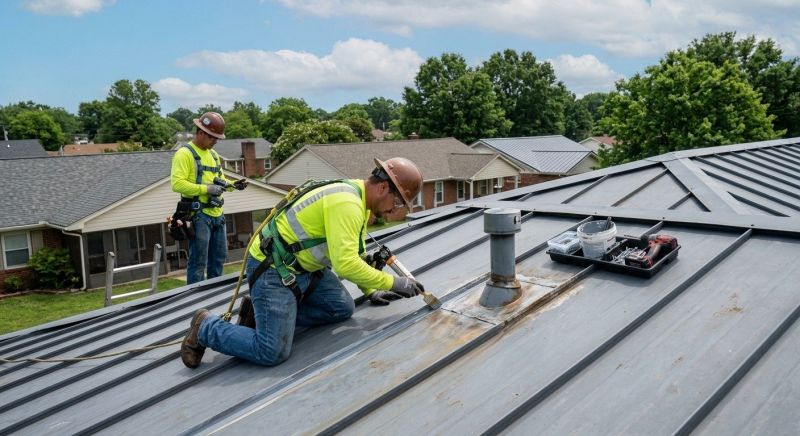 Metal Roof Repair in Glen Mills, PA