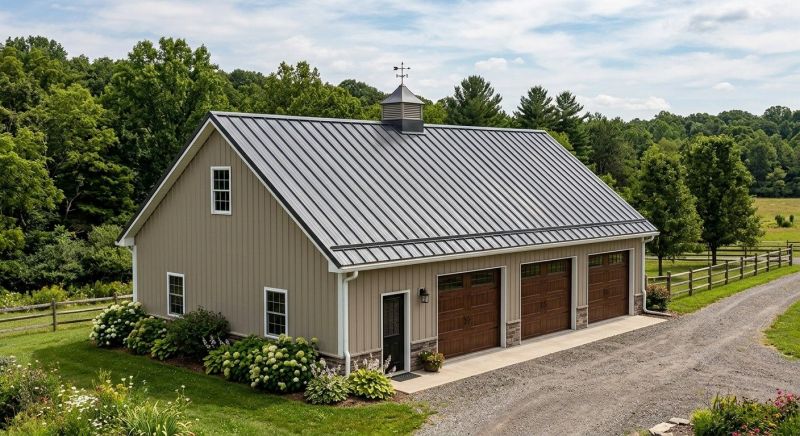 Pole Barn Roof Repair in Bear, DE
