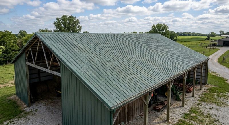Pole Barn Roof Repair in New Castle County, DE