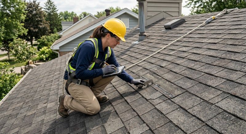 Roof Damage Inspection in Lansdowne, PA