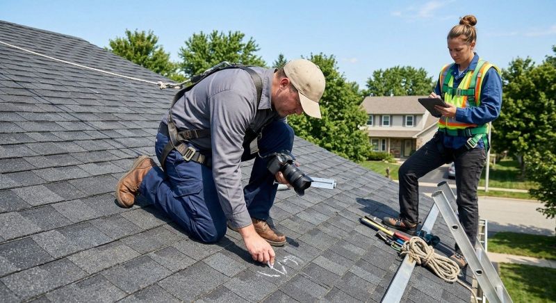 Roof Damage Inspection in Lansdowne, PA