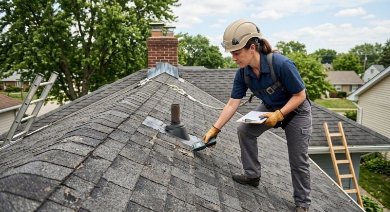 Roof Damage Inspection in Marcus Hook, PA