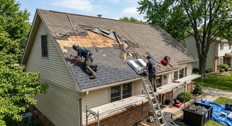 Roof Damage Repair in Monroeville, NJ