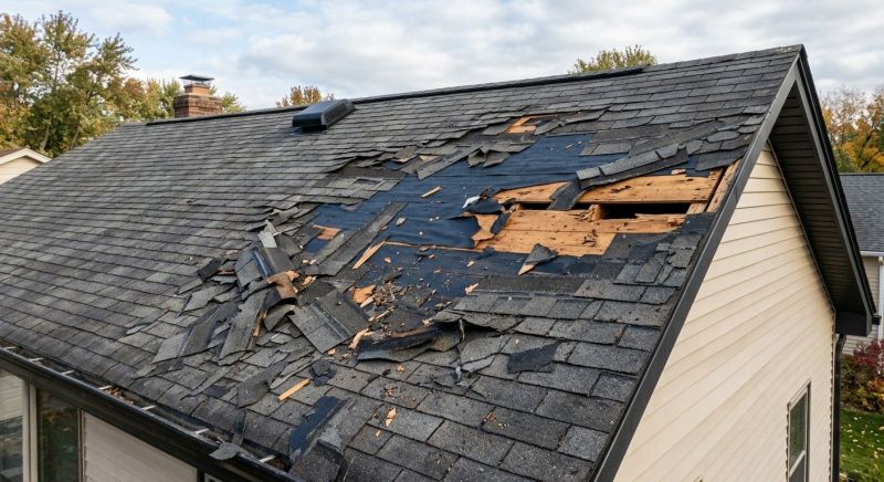 Roof Damage Repair in Monroeville, NJ