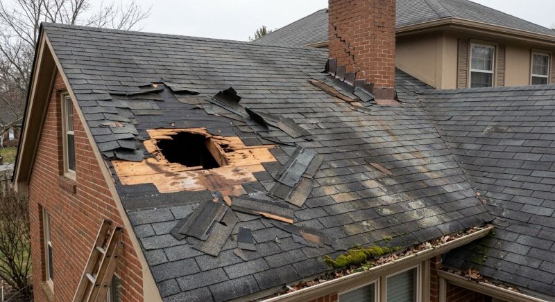 Roof Damage Restoration in Saint Georges, DE