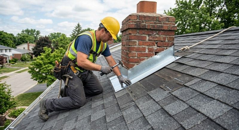 Roof Flashing Installation in Delaware County, PA