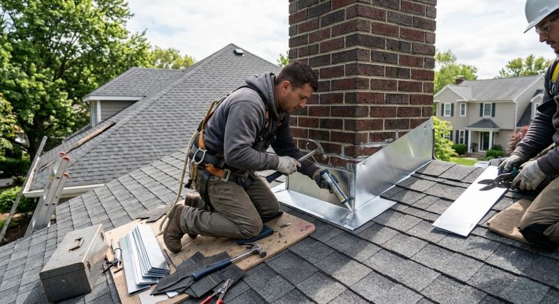 Roof Flashing Installation in Saint Georges, DE