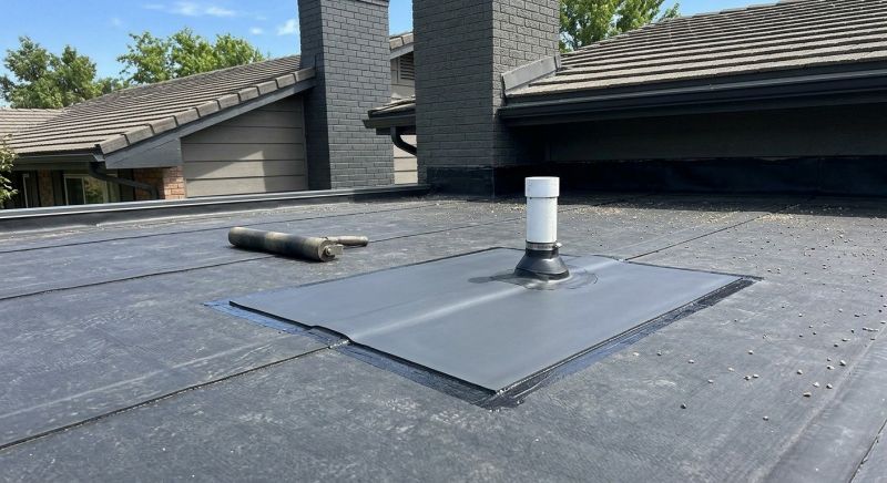 Rubber Roof Repair in Aston, PA