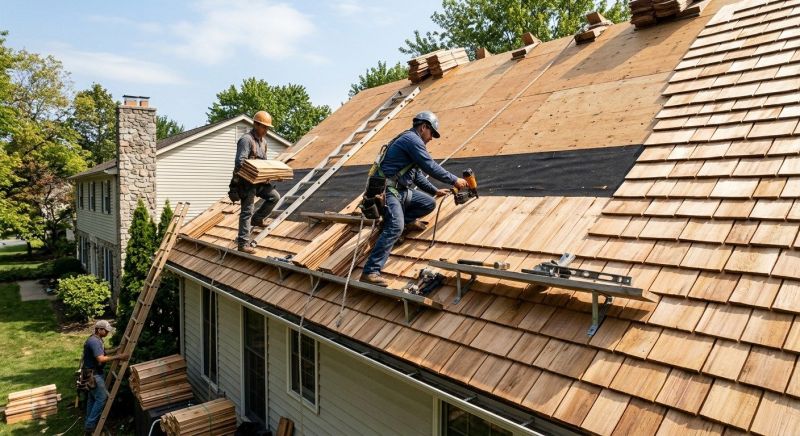 Shake Roof Replacement in Pitman, NJ