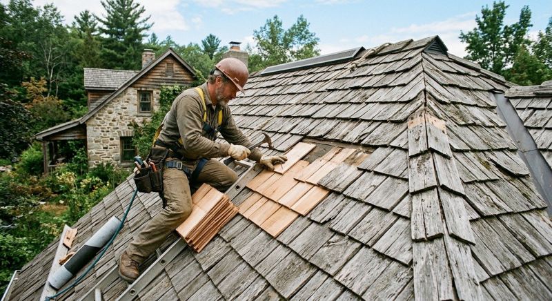 Shake Shingle Repair in Odessa, DE